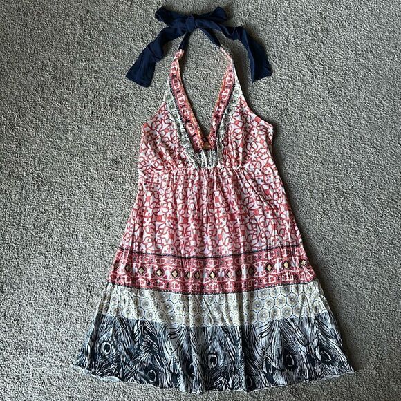 š„Language LosāAngeles Bohemian HalterāDress! - Picture 4 of 13